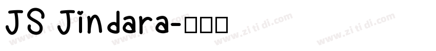 JS Jindara字体转换